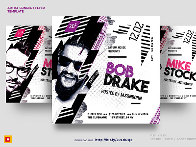 Artist Concert Flyer Template artist flyer deejay dj concert flyer dj flyer dj night dj tour dubstep flyer graphicriver layout music nightclub party flyer photoshop template print flyer psd flyer trance urban flyer