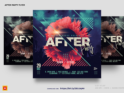 After Party Flyer