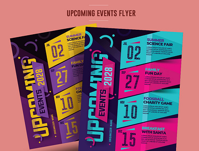 Upcoming Events Flyer Template Psd a4 flyer advertisement business event corporate design cover design creative download flyer fun activity graphic design graphicriver layout magazine ad photoshop poster promotion design psd template satgur template upcoming events flyer