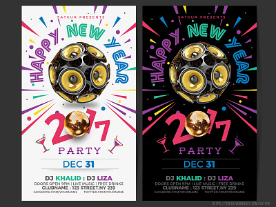 New Year Party Flyer