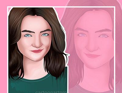 Cute girl, soft cartoon avatar artwork avatar caricature cartoon character cute design digitalart drawing illustration logo soft cartoon