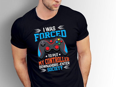 I was forced to put my controller download re-enter society controller forced game game design gaming illustration