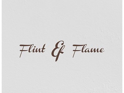 Daily Challenge Day 10 Flint Flame Logo Design corporate identity dailylogochallenge design logo logo design