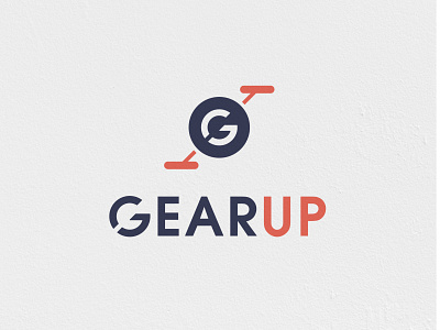 Daily Challenge Day 24 Gear Up Logo Design