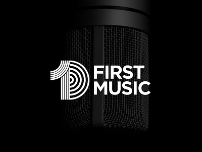 Daily Challenge Day 36 First Music Logo Design branding corporate identity dailylogo dailylogochallenge dailylogochallengeday1 design logo logo design logodlc