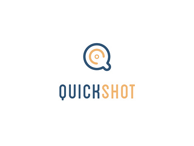 Daily Challenge Day 40 QuickShot Logo Design branding corporate identity dailylogo dailylogochallenge design logo logo design logodlc