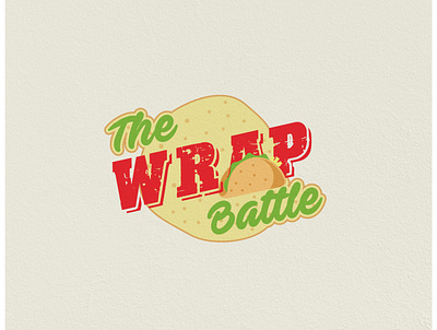 Daily Challenge Day 44 The Wrap Battle Logo Design branding corporate identity dailylogochallenge design logo logo design logodlc typography