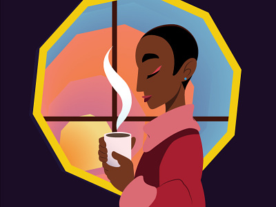 Morning Coffee design illustration vector