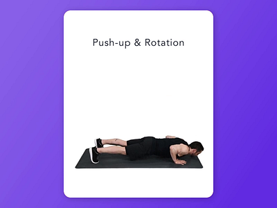 Workout App Motion after effects fitness motion