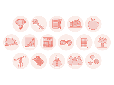 Brand Icons badge branding flat flatdesign icons illustraion illustrator