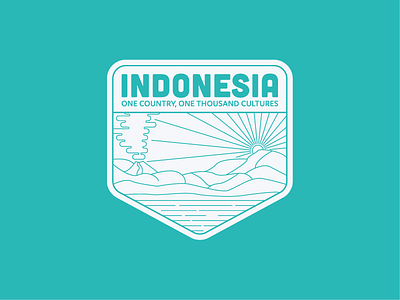 Indonesia Badge