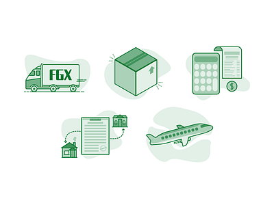 Logistics Icons