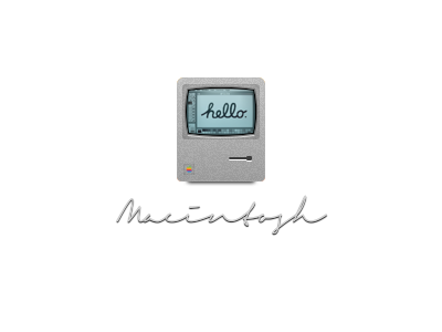 Macintosh icon macintosh pixel