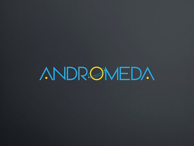 ANDROMEDA branding logo logo design