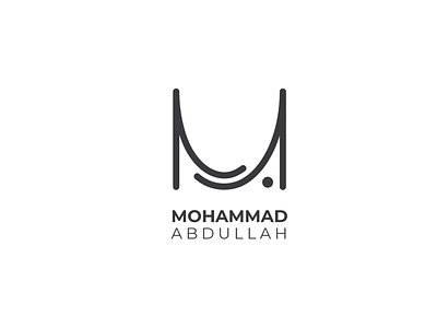 Mohammad Abdullah branding creative design icon logo logo design m vector