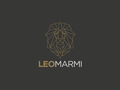 LEO MARMI branding creative design icon illustration lion logo logo design vector