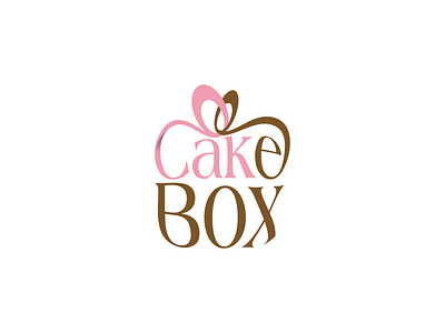 Cake Box box branding cake creative design icon illustration logo logo logo design branding
