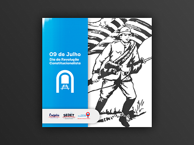 Social Media - Revolução Constitucionalista design graphic design instagram social media socialmedia web