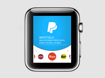 Paypal For Wearables - Concept