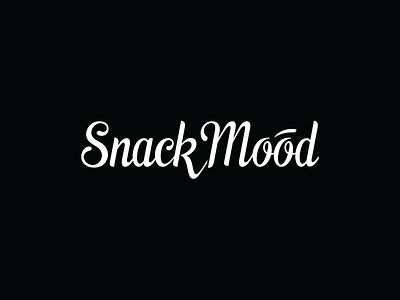 Snack Mood branding calligraphy fireart fireart studio lettering logo