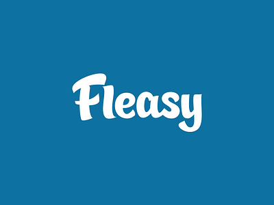 Fleasy Logo branding calligraphy fireart fireart studio lettering logo