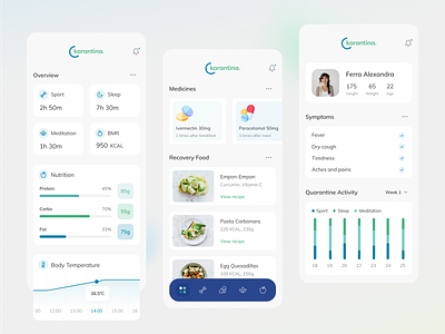 Self-quarantine Monitor iOs App