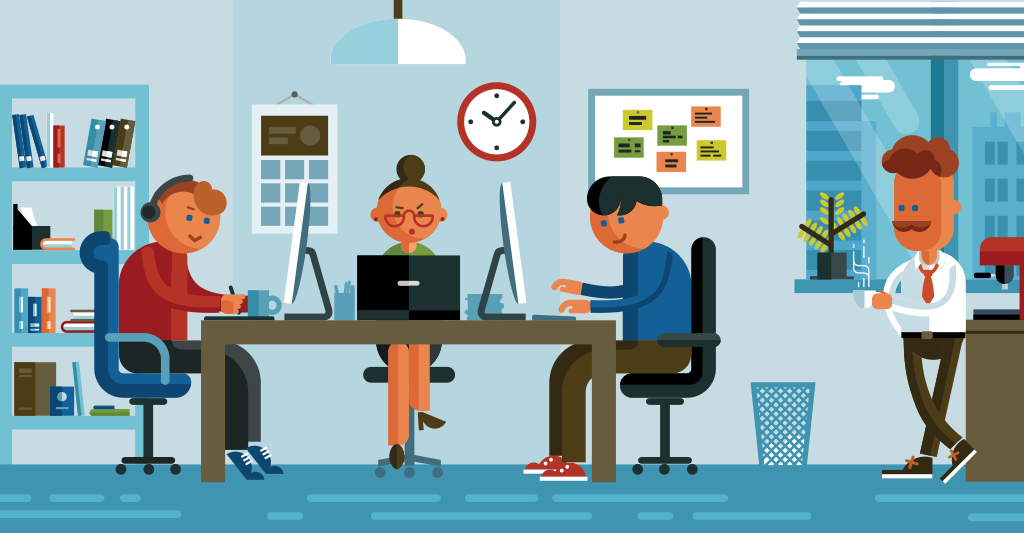 Dribbble - Office_illustration_dribbble_front.png by Fireart Studio