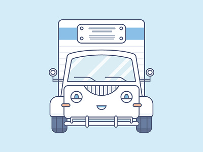 Smiling truck