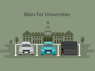 Bikes for Universities bikes car fireart fireart studio flat pod university