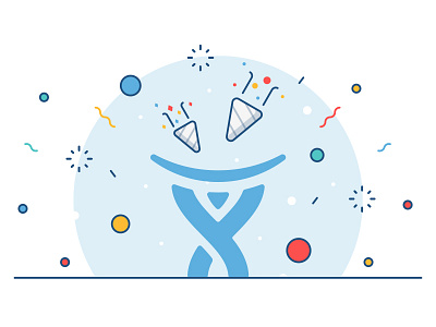 New Year atlassian celebration fireart fireart studio flat holidays illustration new year