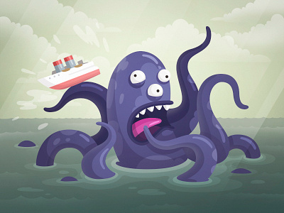 Kraken Designs Themes Templates And Downloadable Graphic Elements On Dribbble