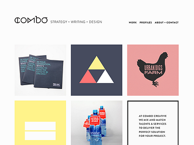 Web Portfolio Design agency portfolio squarespace website