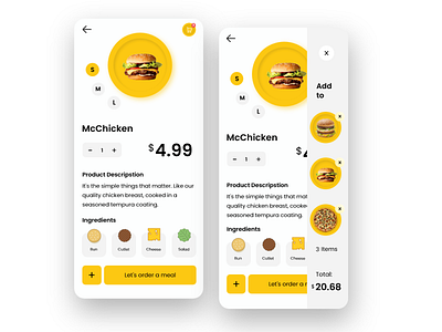 Food Delivery app app design dribble food food app food delivery typography ui ux