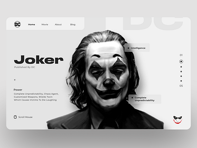 Personalised Joker Portal app design design dribble ecommerce app typography ui ux