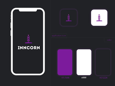 Inncorn logo design