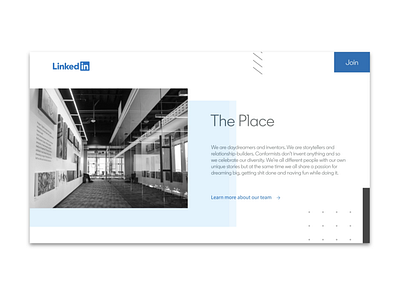 Linkedin - Web Design