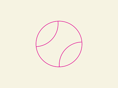 Mrs. Ball branding design flat icon illustration logo minimal vector