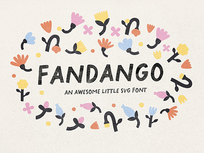 Fandango SVG and Regular Fonts