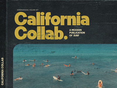 Kilimanjaro Sans beach california cd cover cover covers faded font groovy magazine old retro surf surfing texture type typeface vintage weathered worn yellow