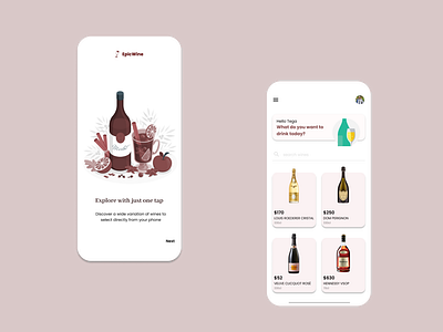 WINE ORDERING APP