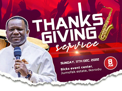 Sunday flier design for church