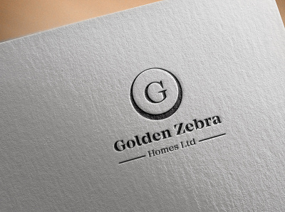 GOLDEN ZEBRA LOGO DESIGN design graphic design logo