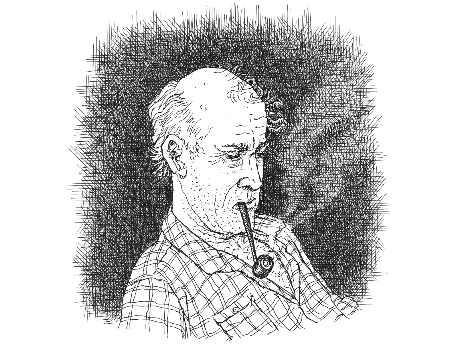 Portrait Sketch by Landis Blair on Dribbble