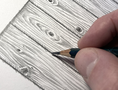 Wooden Planks art artist artwork design drawing hand drawn illustration pencil texture wood