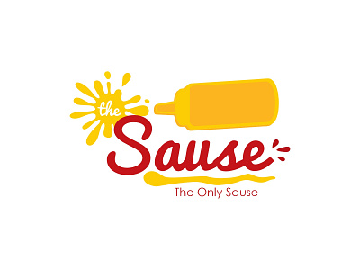 The Sause 2 branding design food ingredients logo sausage sause vector