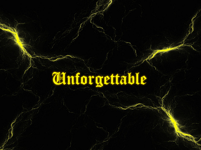 Unlightning background design lightning rebels unforgettable yellow