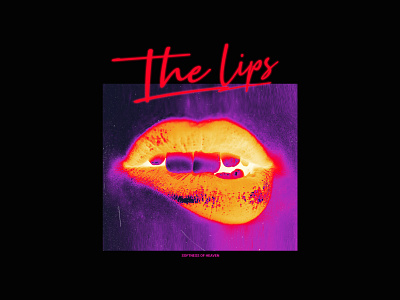 Holy Lips brutalism brutalist design design flirty infrared lips negative photoshop sexy soft streetwear teeth unforgettable