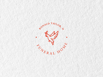 funeral home logo design