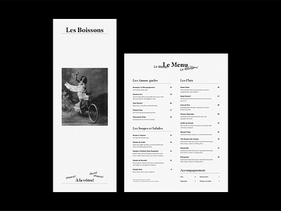 Menu Design branding layout typogaphy