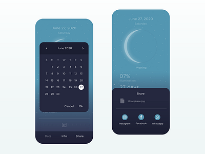 MOON - Current Moon Phase App